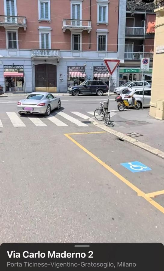 شقة Prestigioso Trilocale Sui Navigli Con A/C & Wi-Fi ميلان المظهر الخارجي الصورة